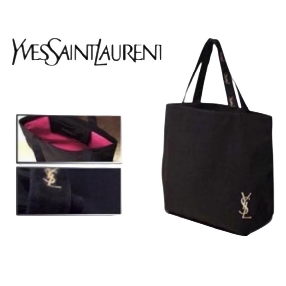 Yves Saint Laurent Black Tote Bag - Picture 2 of 5